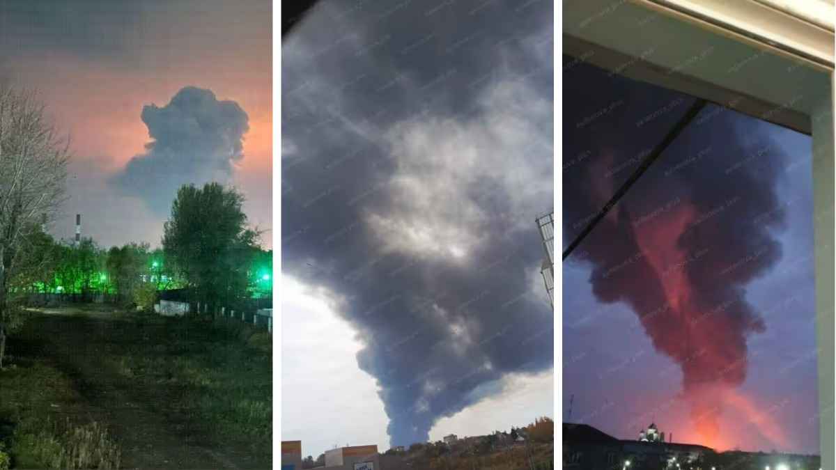 Дроны атаковали два НПЗ в России