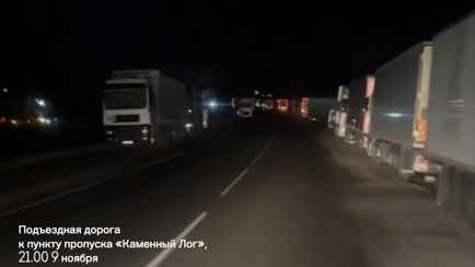 ГТК запретил литовским фурам покидать Беларусь