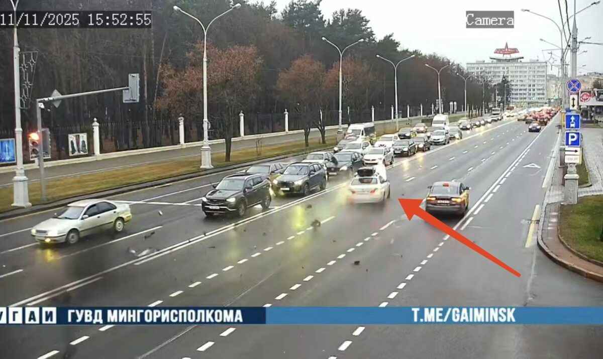 В Минске водитель BMW устроил два ДТП за две минуты, протаранив 8 машин