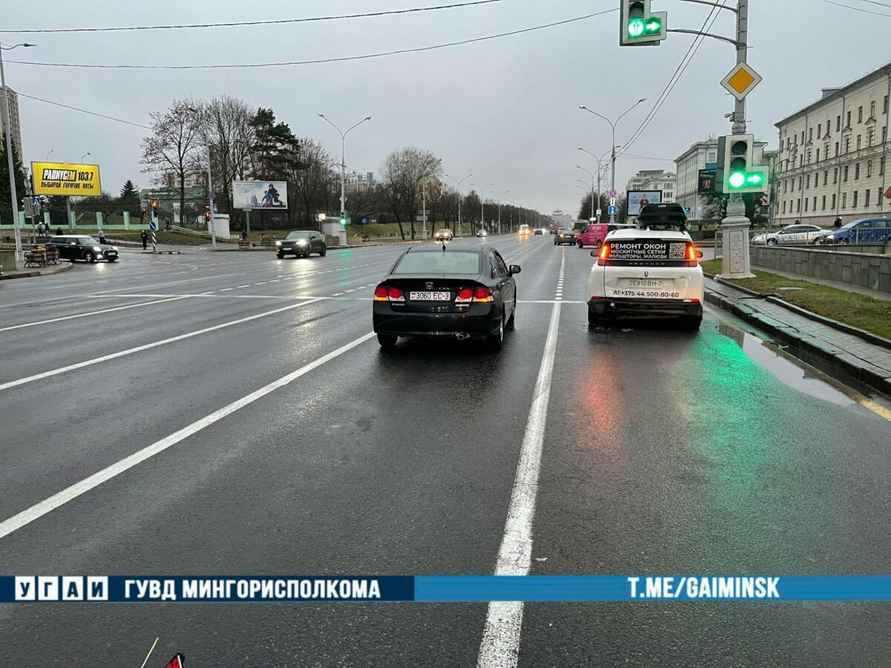 В Минске водитель BMW устроил два ДТП за две минуты, протаранив 8 машин