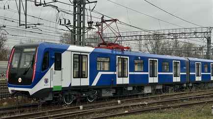 Минское метро показало новые поезда