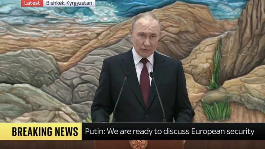Путин пообещал продолжить наступление на Украину и пожаловался на санкции Трампа - «Это в связи с чем?»