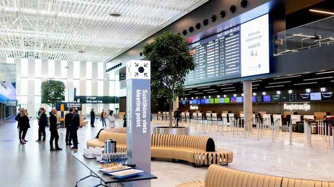 Вильнюсский аэропорт снова закрывался из-за воздушных шаров