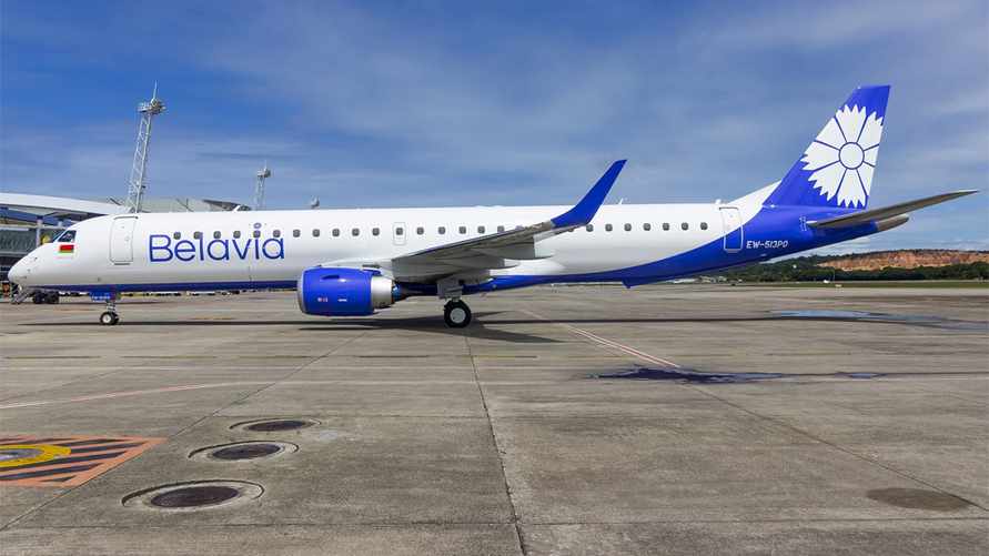 "Белавиа" объяснила почему ее Embraer-195 не долетел до Баку