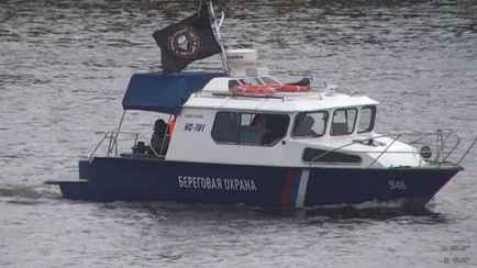На эстонской границе заметили катер российских пограничников под флагом ЧВК «Вагнер»