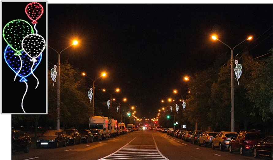 «Мингорсвет» показал, как украсят Минск к Новому году. Когда включат иллюминацию?