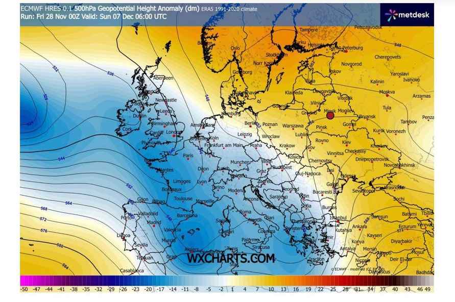 На Беларусь идёт «жара» из Ирана. Синоптики рассказали, что в выходные с осадками и рассеются ли туманы