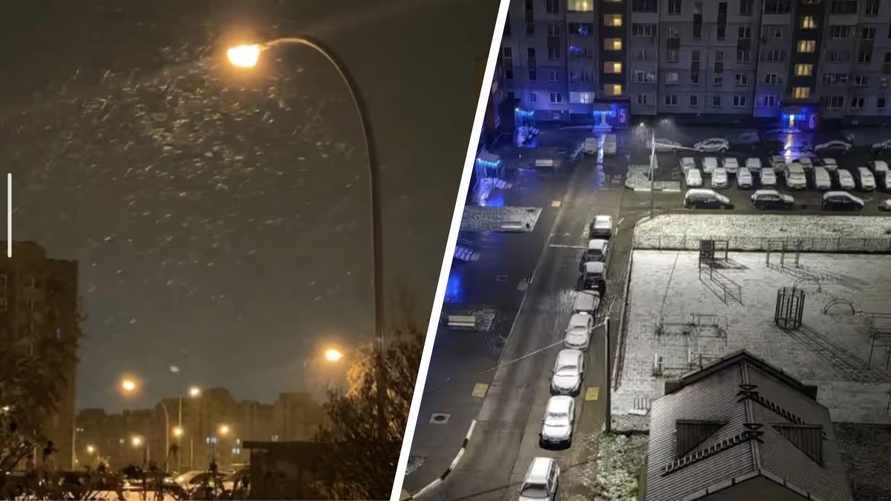 Первый снег пришел в Беларусь. Надолго?