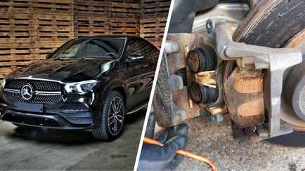 «Ручная работа» за 100 000 евро. Водитель Mercedes чуть не расплатился жизнью за деревянные тормоза
