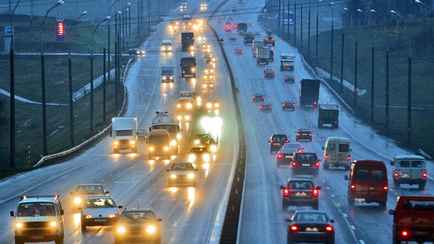 ГАИ запретила днём на участке кольцевой Минска одну категорию транспорта