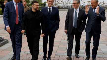 Франция, Германия и Великобритания «объединились» с Украиной, чтобы противостоять плану Трампа — Bloomberg