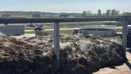 Жители Кобрина в Беларуси годами страдают от запаха грибного компоста. Что придумали для избавления?