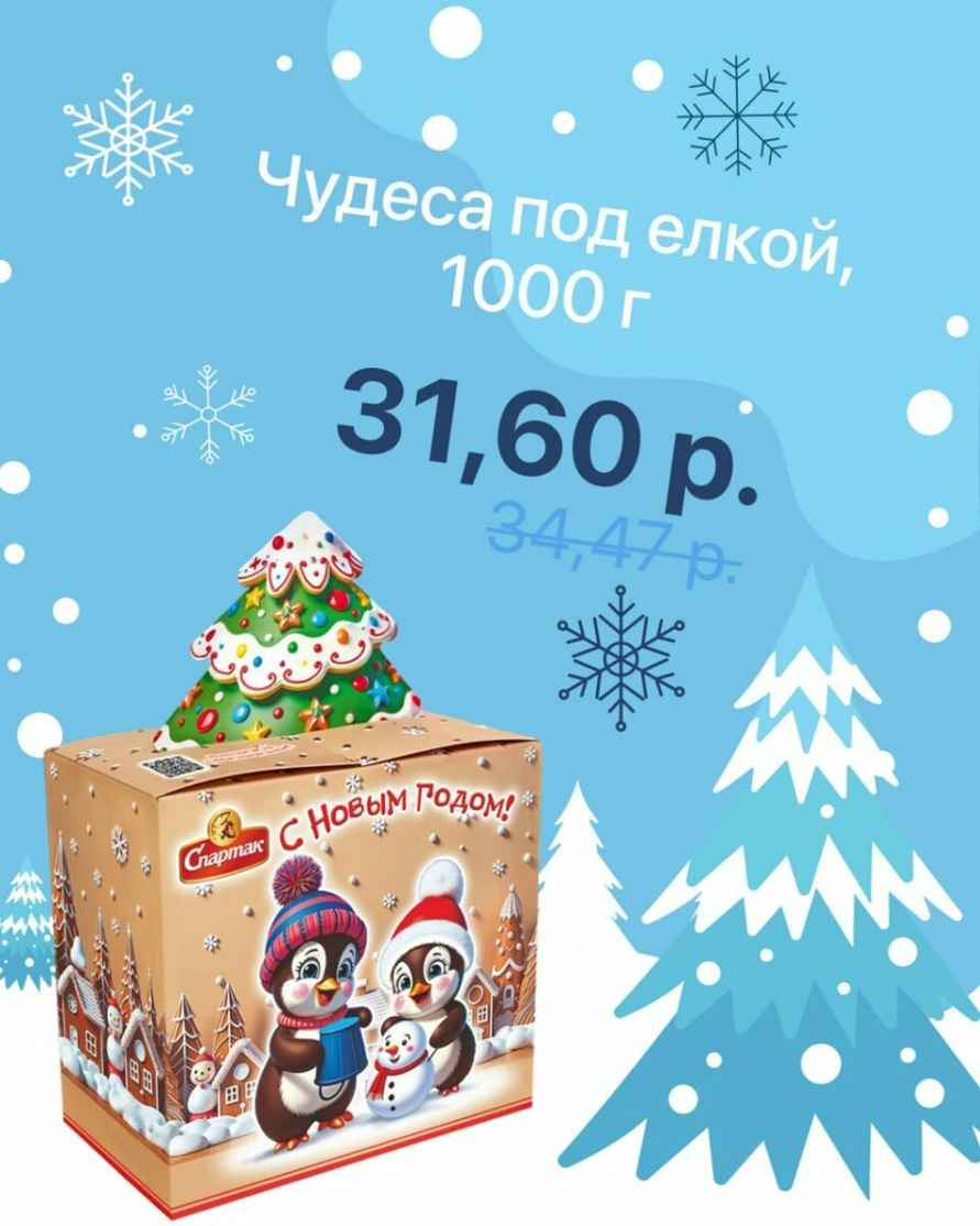 Белорусская фабрика снизила цена на новогодние подарки. Какой за 10,46 руб?