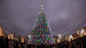 В Минске зажгли главную ёлку Беларуси