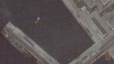 Появились спутниковые снимки с места атаки на российскую подводную лодку