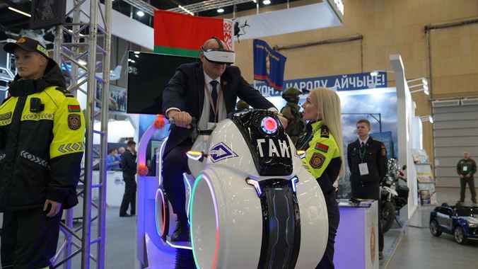 Появились первые фото с выставки достижений «Моя Беларусь»