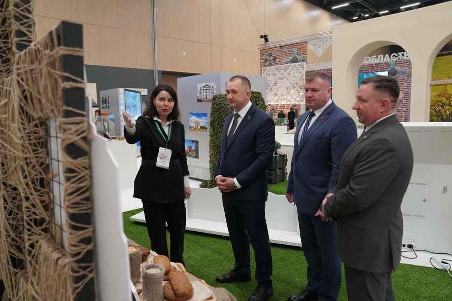 Появились первые фото с выставки достижений «Моя Беларусь»