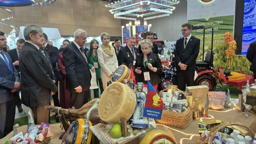 Появились первые фото с выставки достижений «Моя Беларусь»