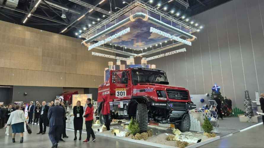 Появились первые фото с выставки достижений «Моя Беларусь»