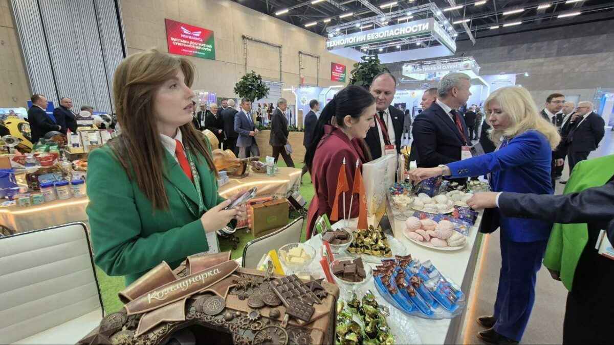 Появились первые фото с выставки достижений «Моя Беларусь»