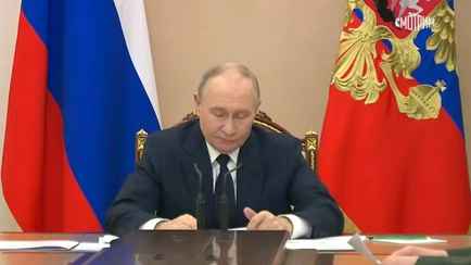 Путин приказал войскам наступать на украинское Запорожье