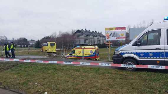 В Польше автобус с 47 белорусами съехал с трассы