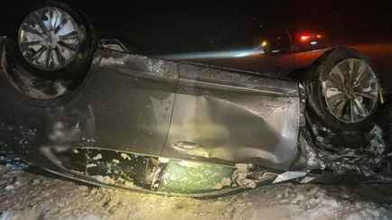 В снежном ДТП под Червенем пострадали 9 авто