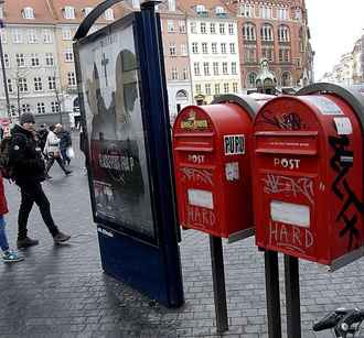 В Дании почта прекращает доставку писем
