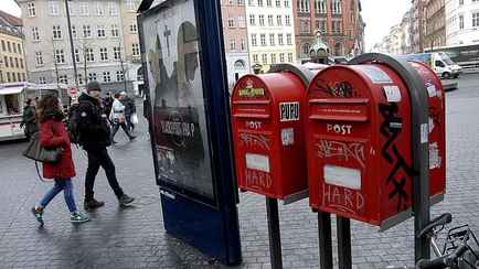 В Дании почта прекращает доставку писем