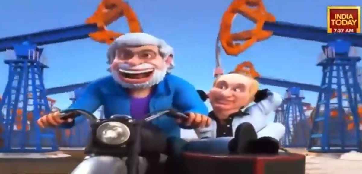 Скриншот видео из соцсети Х