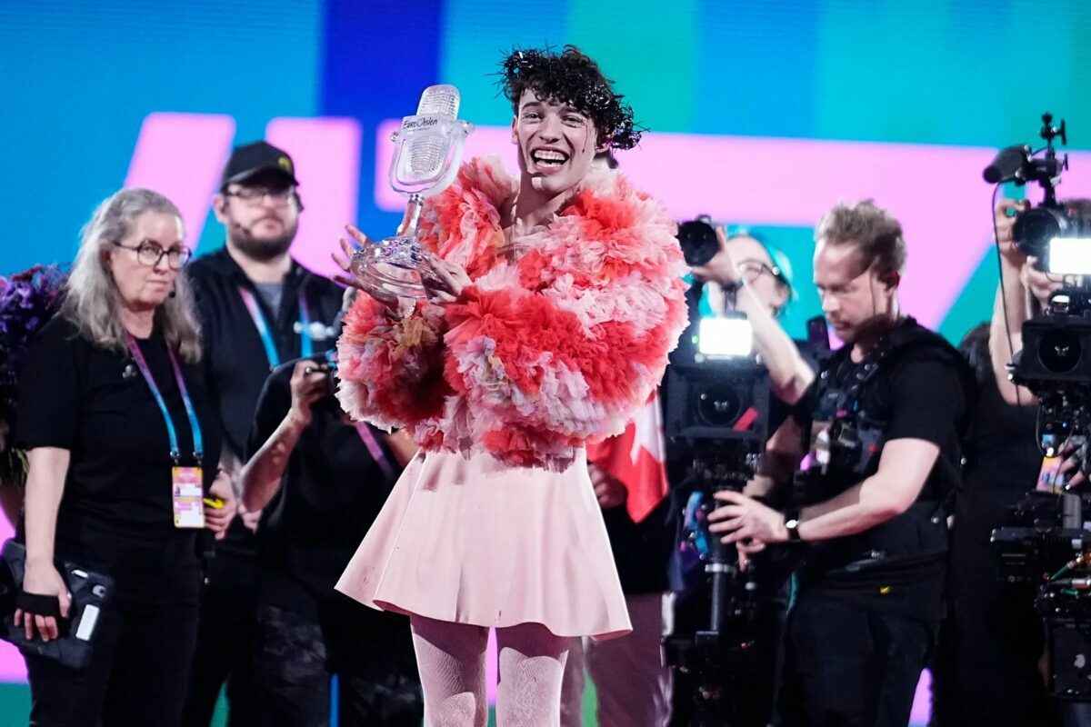 На фото - Nemo, победитель Евровидения-2024