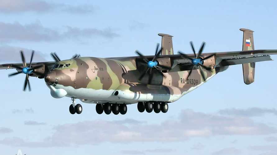 В России потерпел крушение военный Ан-22