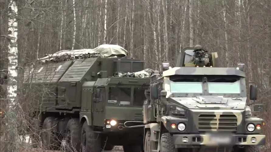 Скриншот видео Минобороны РБ