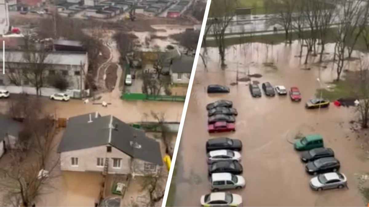 В Минске в декабре случилось "наводнение"