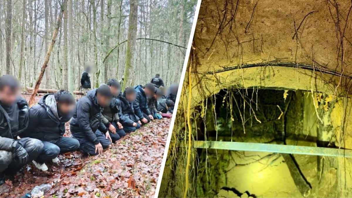Сразу 180 нелегалов проникли в Польшу через подземный тоннель из Беларуси — Погранслужба Польши