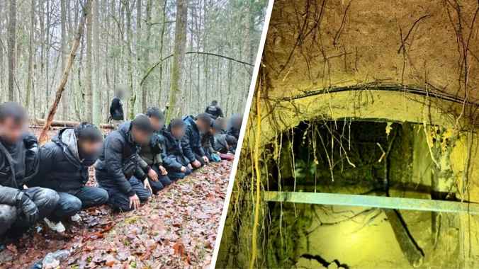 Сразу 180 нелегалов проникли в Польшу через подземный тоннель из Беларуси — Погранслужба Польши