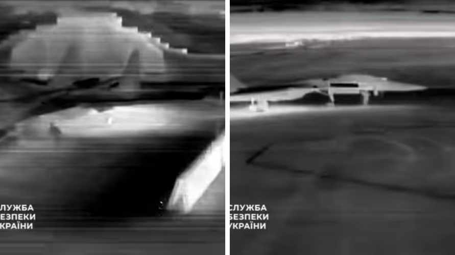 Прямо на взлете? СБУ заявила об уничтожении двух российских истребителей на аэродроме в Крыму