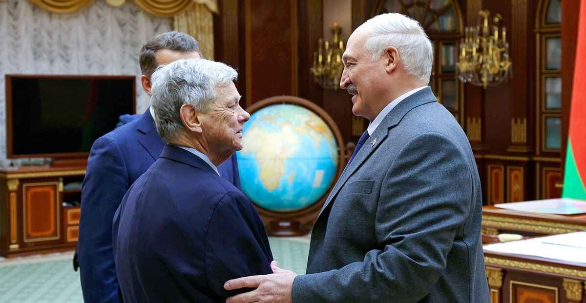 Trump’s Special Envoy Coale Arrives to Minsk for Talks with Lukashenko