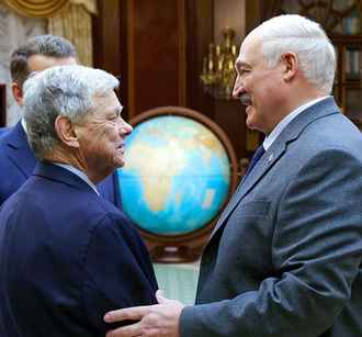 Trump’s Special Envoy Coale Arrives to Minsk for Talks with Lukashenko