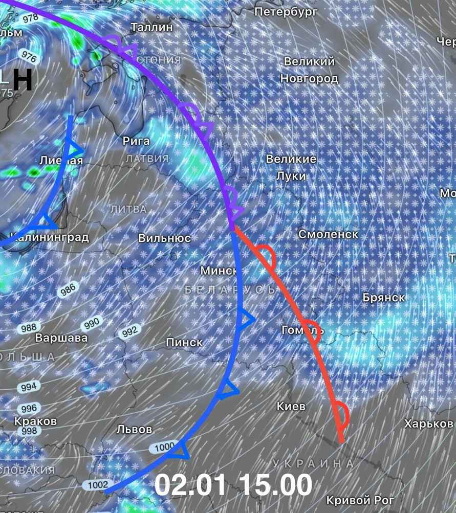Может подвалить - ECMWF пророчит Беларуси возвращение морозов в январе. И не только их