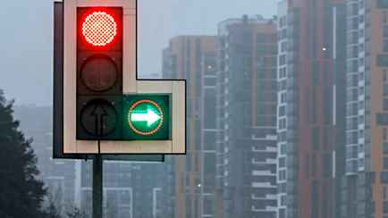 В Минске перестали работать светофоры сразу на нескольких перекрестках