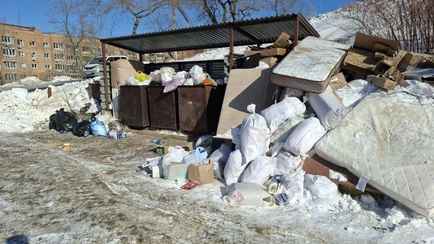 В российском Владивостоке начался мусорный коллапс