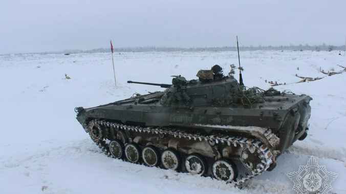 Белорусская армия начала стрельбы у границы с Литвой