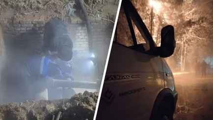 В Жодино в двадцатиградусные морозы из-за аварии без отопления остался десяток домов