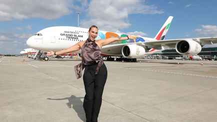 Соболенко стала лицом крупной иностранной авиакомпании