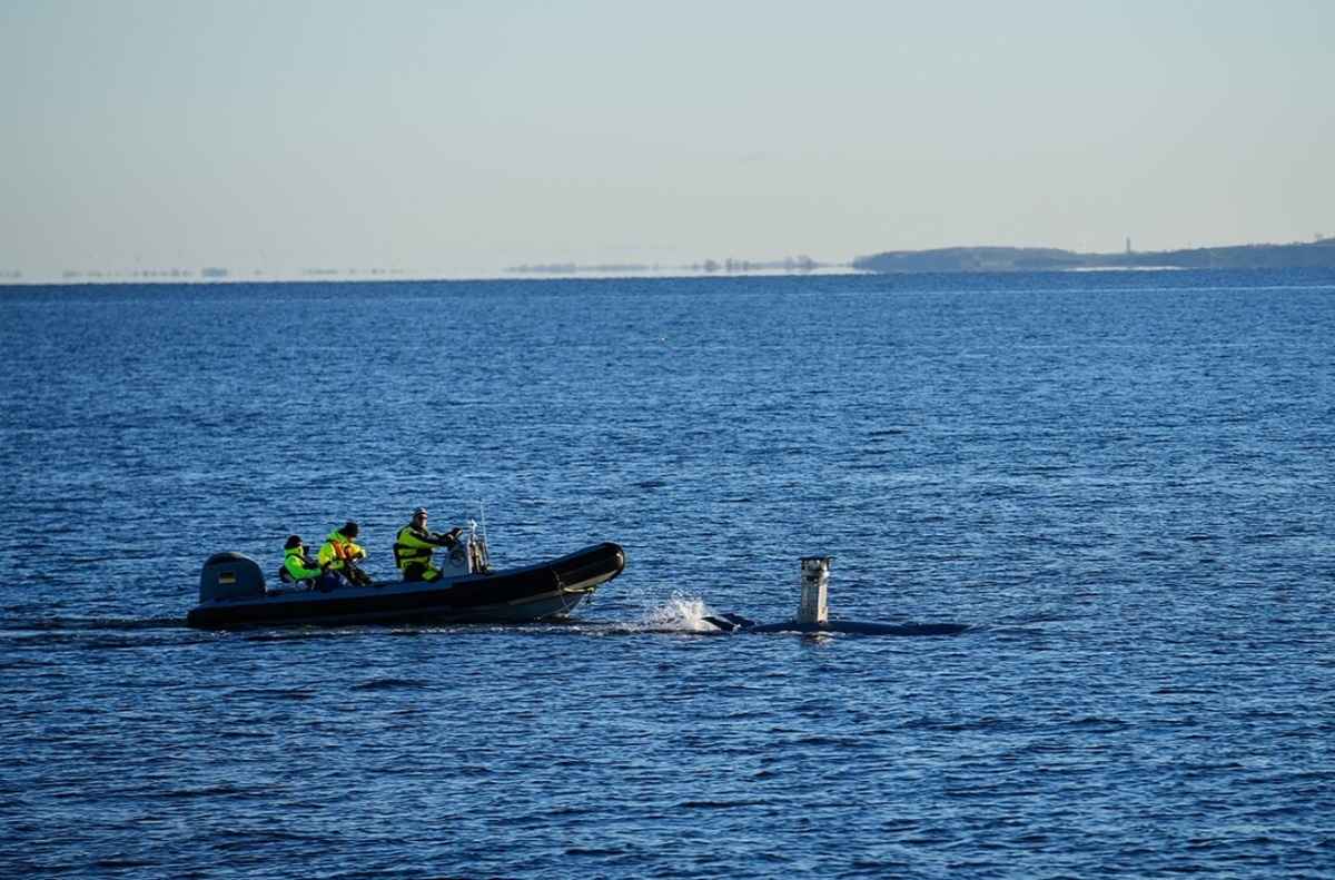 В Балтийском море повредили кабель связи, соединявший Литву с Латвией