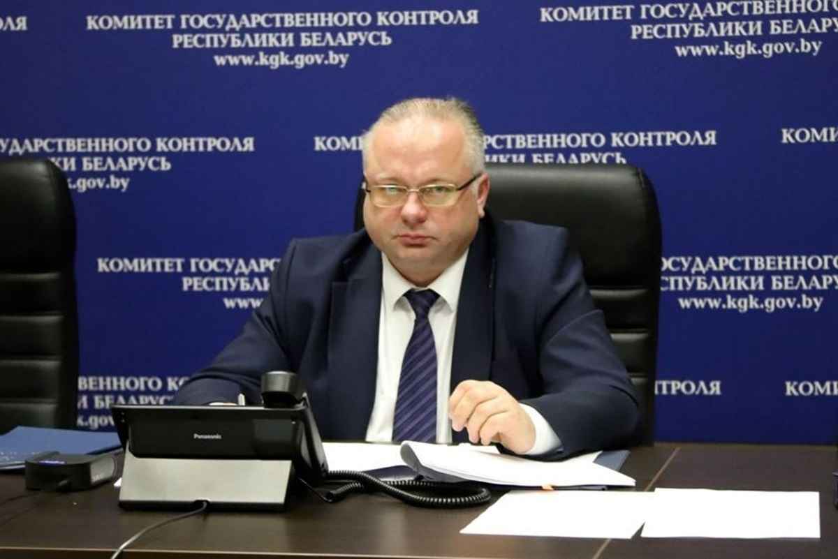 На фото глава КГК РБ  Василий Герасимов