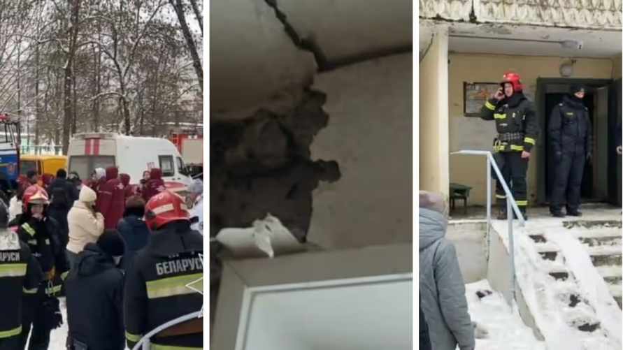 В Витебске в многоэтажке просела плита перекрытия