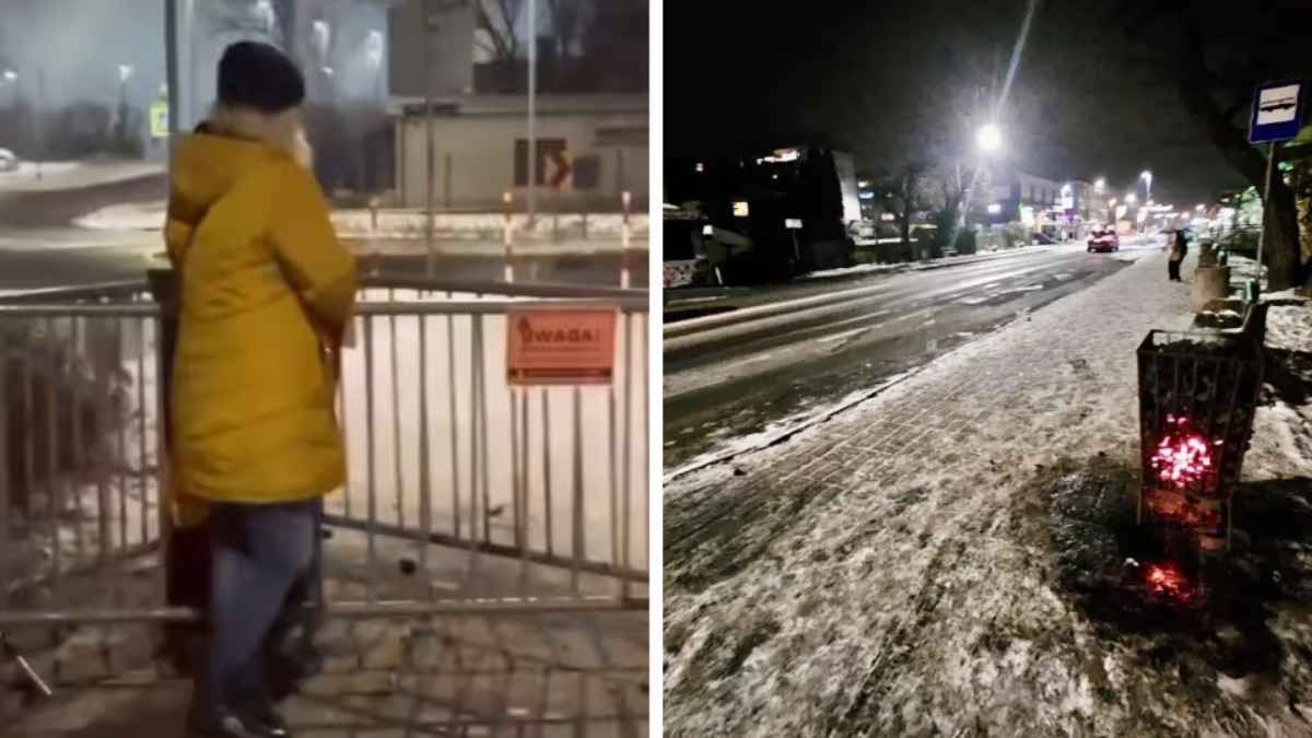 В Польше придумали, как согреть людей на остановках в морозы -10°С. Белорусам взять на вооружение?