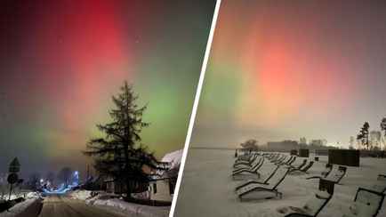 Сильнейший за 23 года солнечный радиационный шторм подарил белорусам яркие полярные сияния